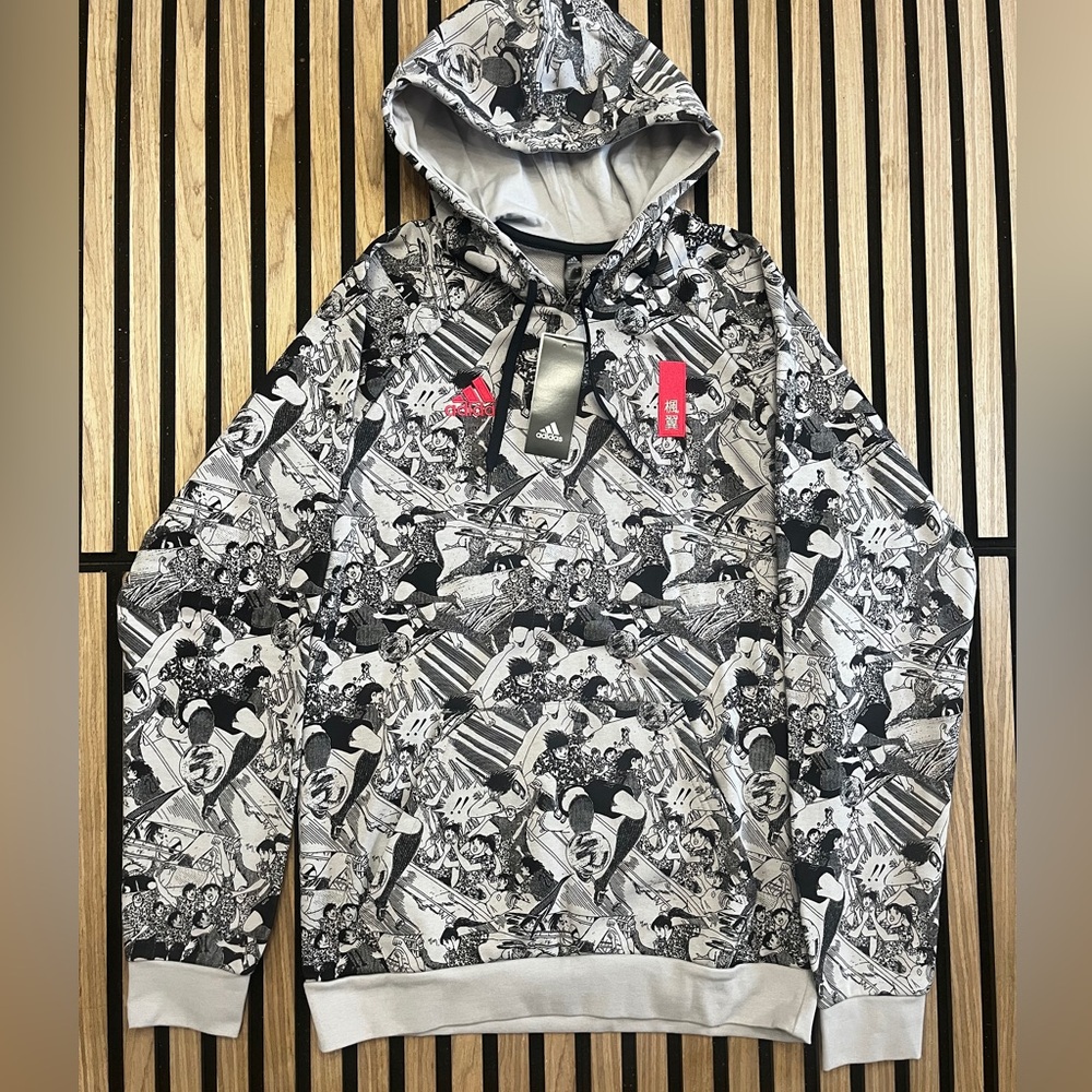 Adidas Captain Tsubasa Hoodie Men Medium Anime Manga Soccer
Official GK3445